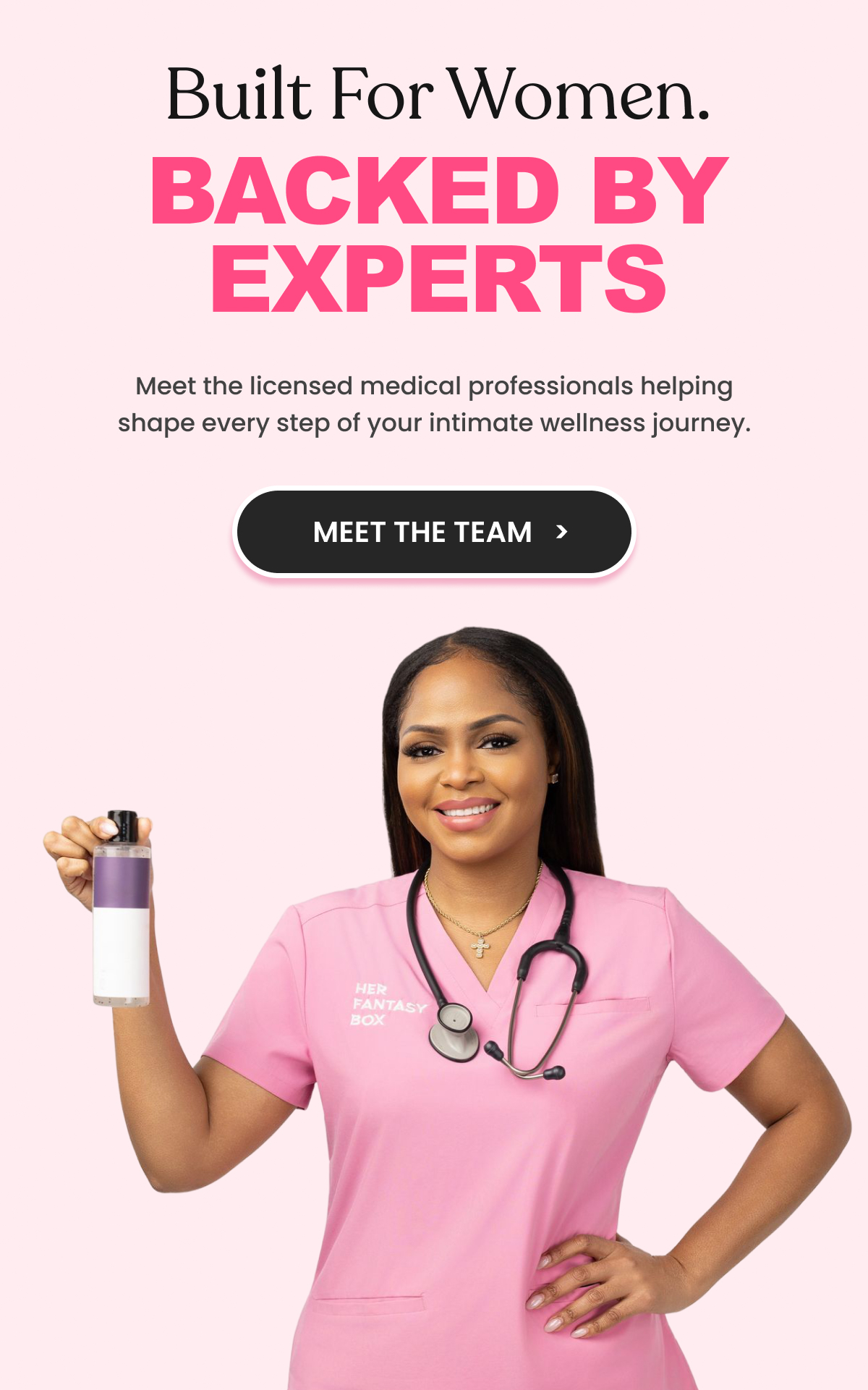 Built By Women. Backed By Experts.