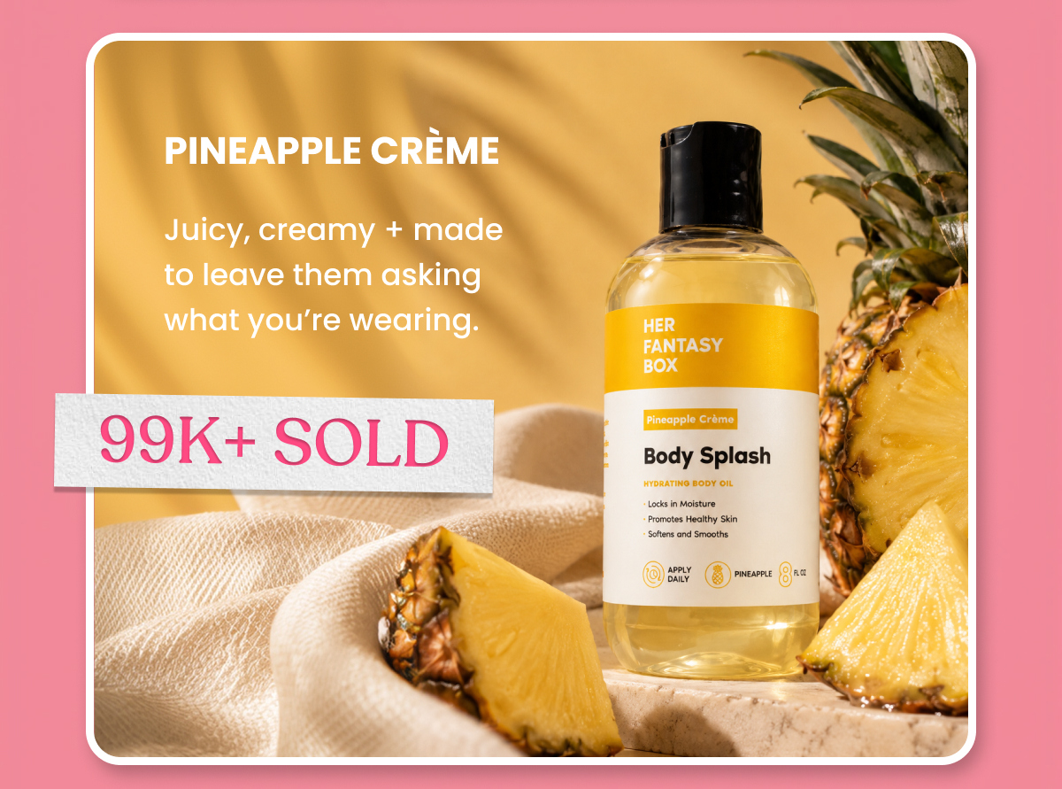 BODY SPLASH PINEAPPLE CREME