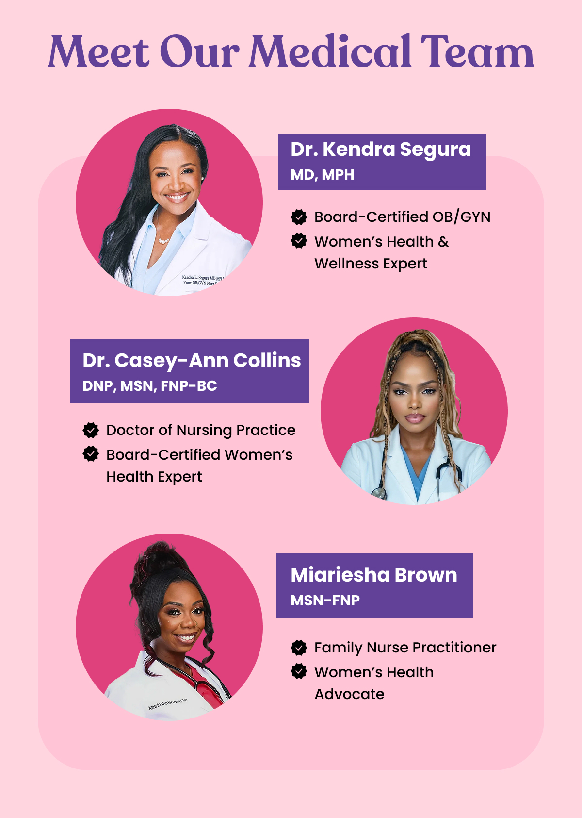 Meet Our Medical Team