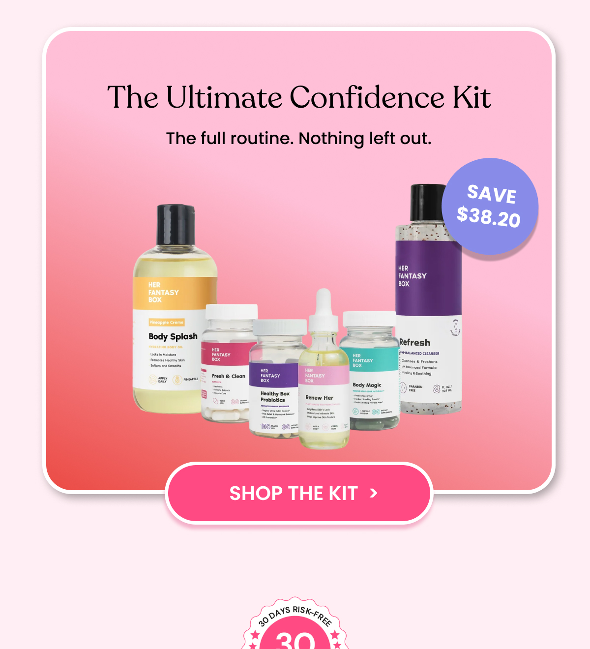 THE ULTIMATE CONFIDENCE KIT
