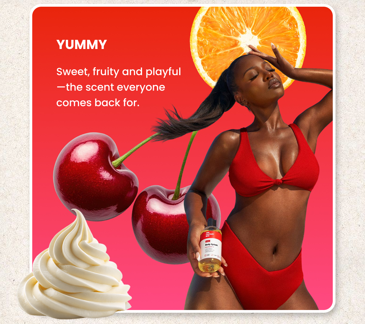 Body Splash - Skin Smoothing Body Oil (Yummy)