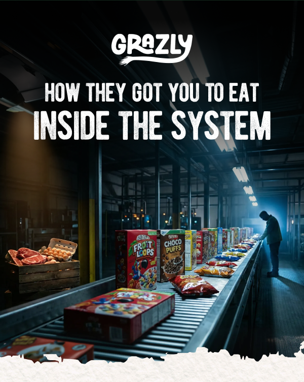 How They Got You To Eat Inside The System