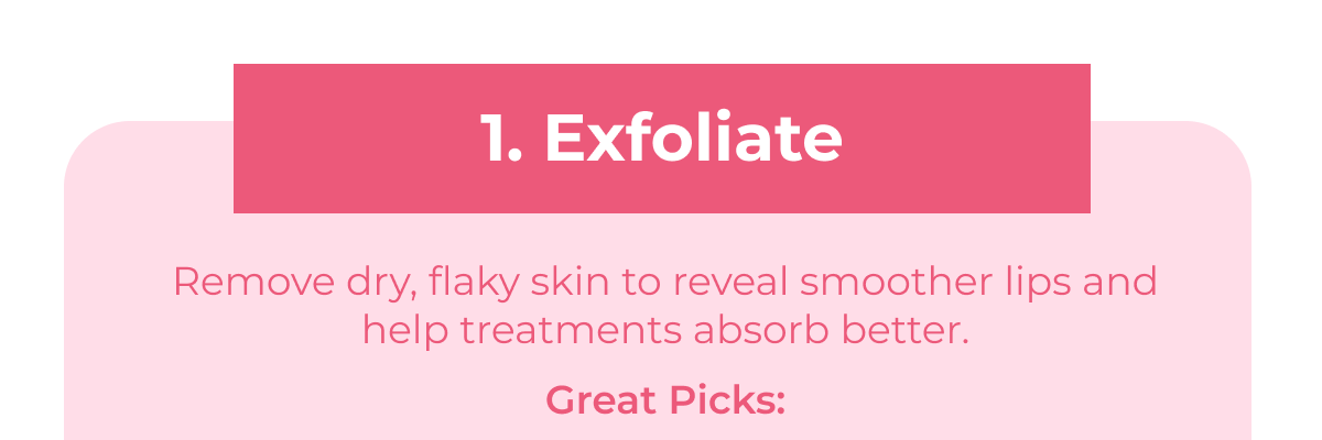 Exfoliate Your Lips