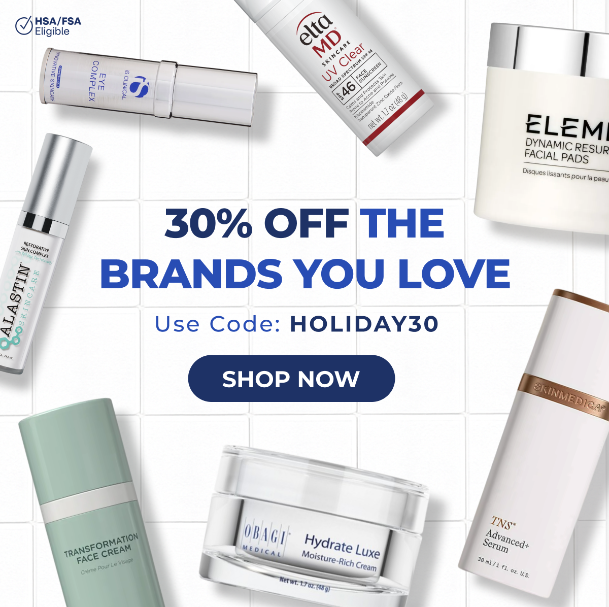 30% Off The Brands You Love