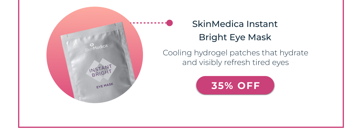 SkinMedica Instant Bright Eye Mask