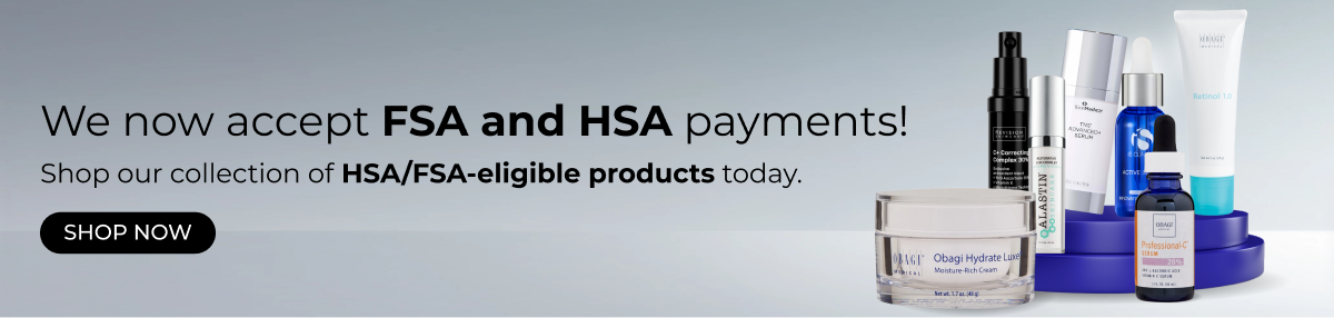 We now accept FSA and HSA payments!
