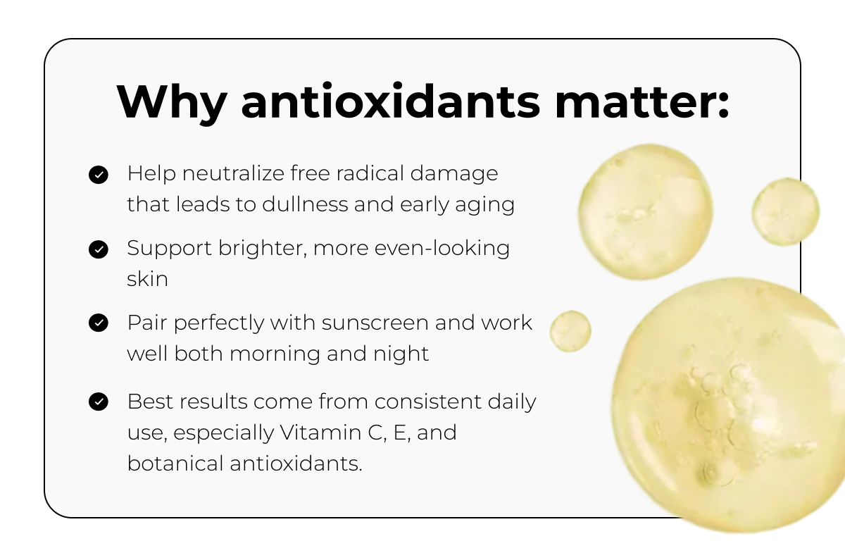 WHY ANTIOXIDANTS MATTER