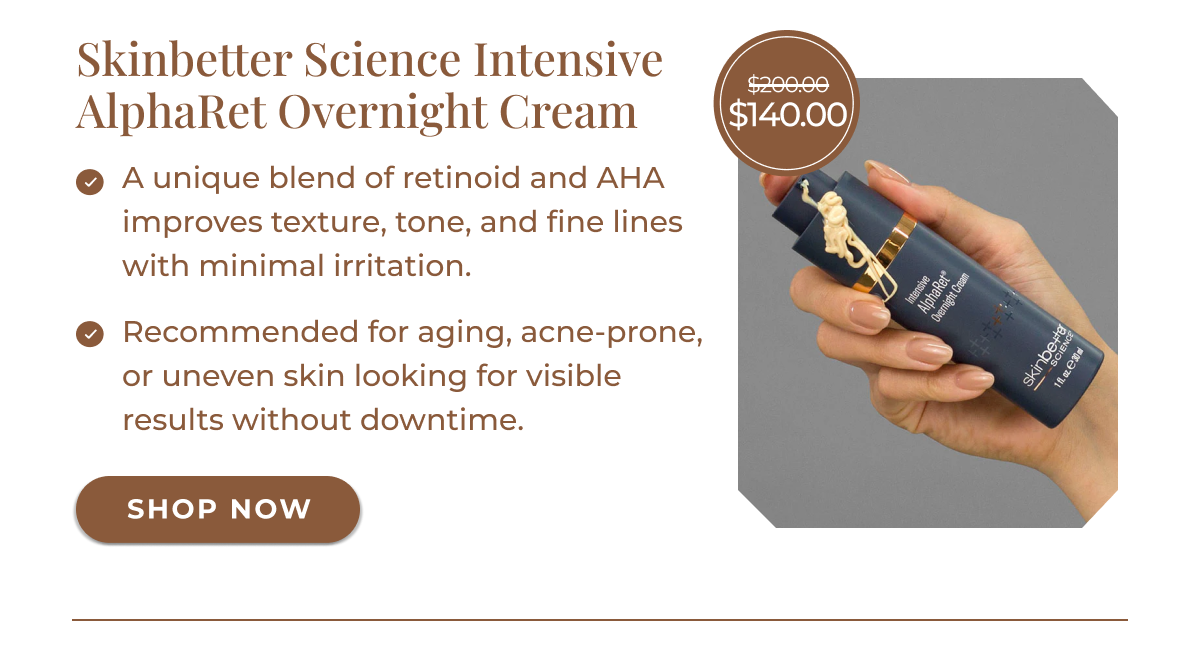 Skinbetter Science Intensive AlphaRet Overnight Cream