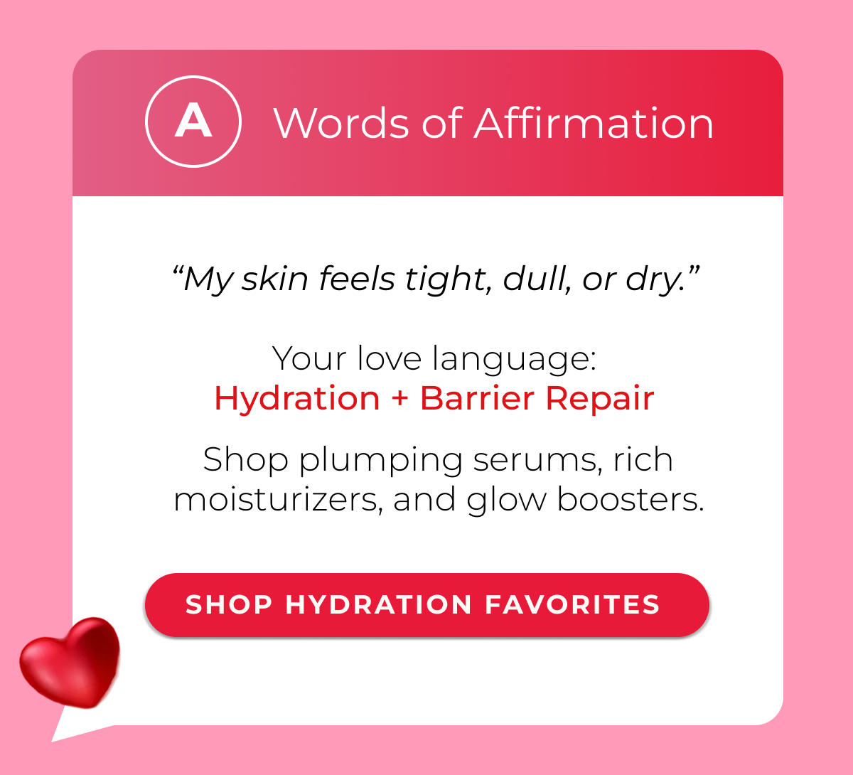 A) Words of Affirmation