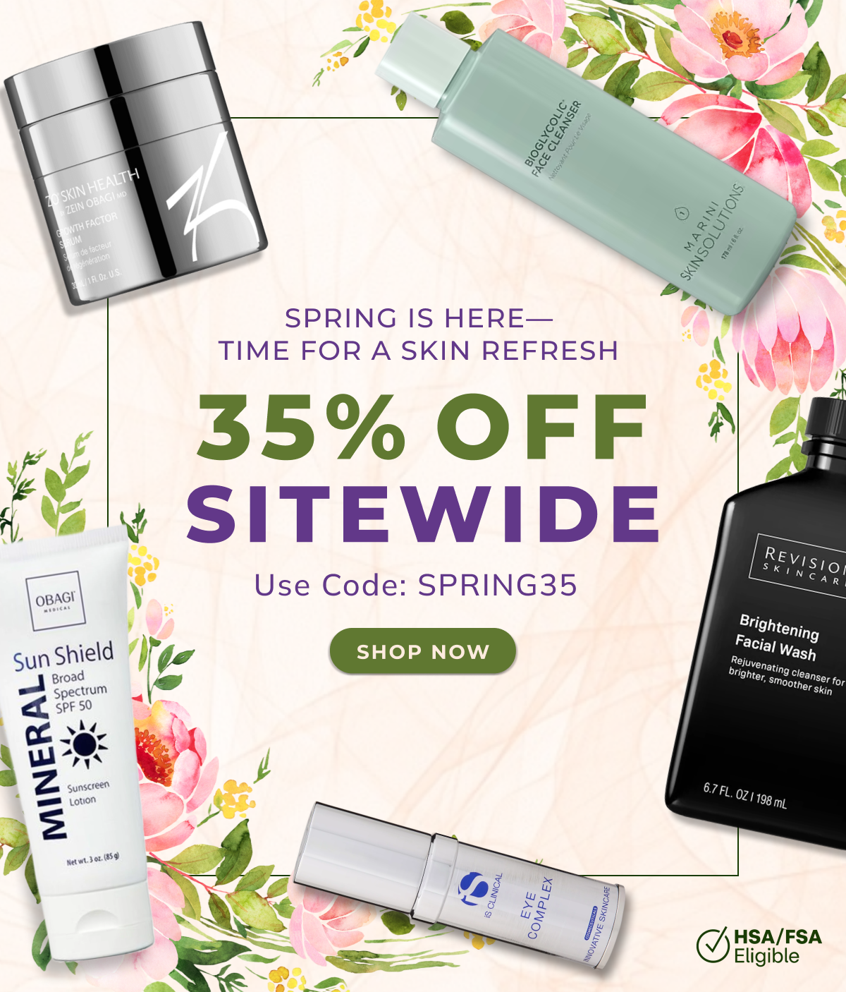 35% OFF SITEWIDE