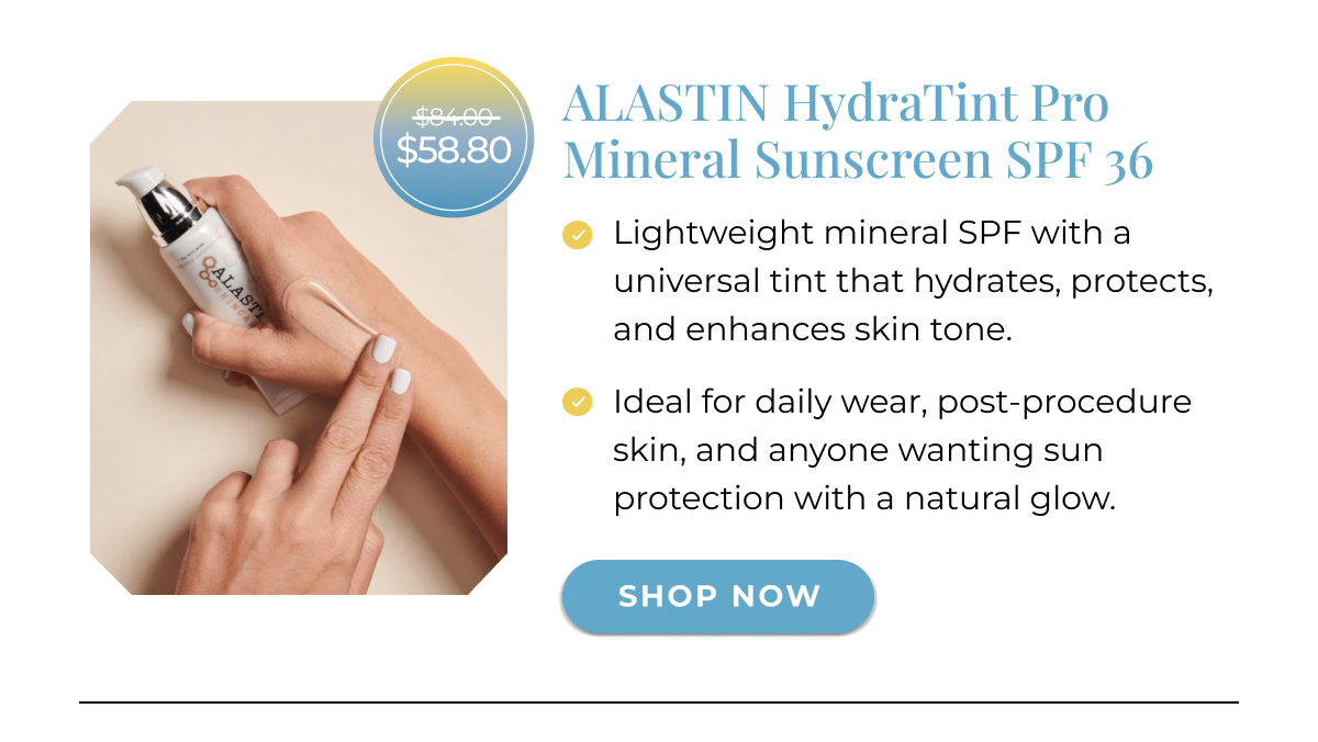 ALASTIN HydraTint Pro Mineral Sunscreen SPF 36