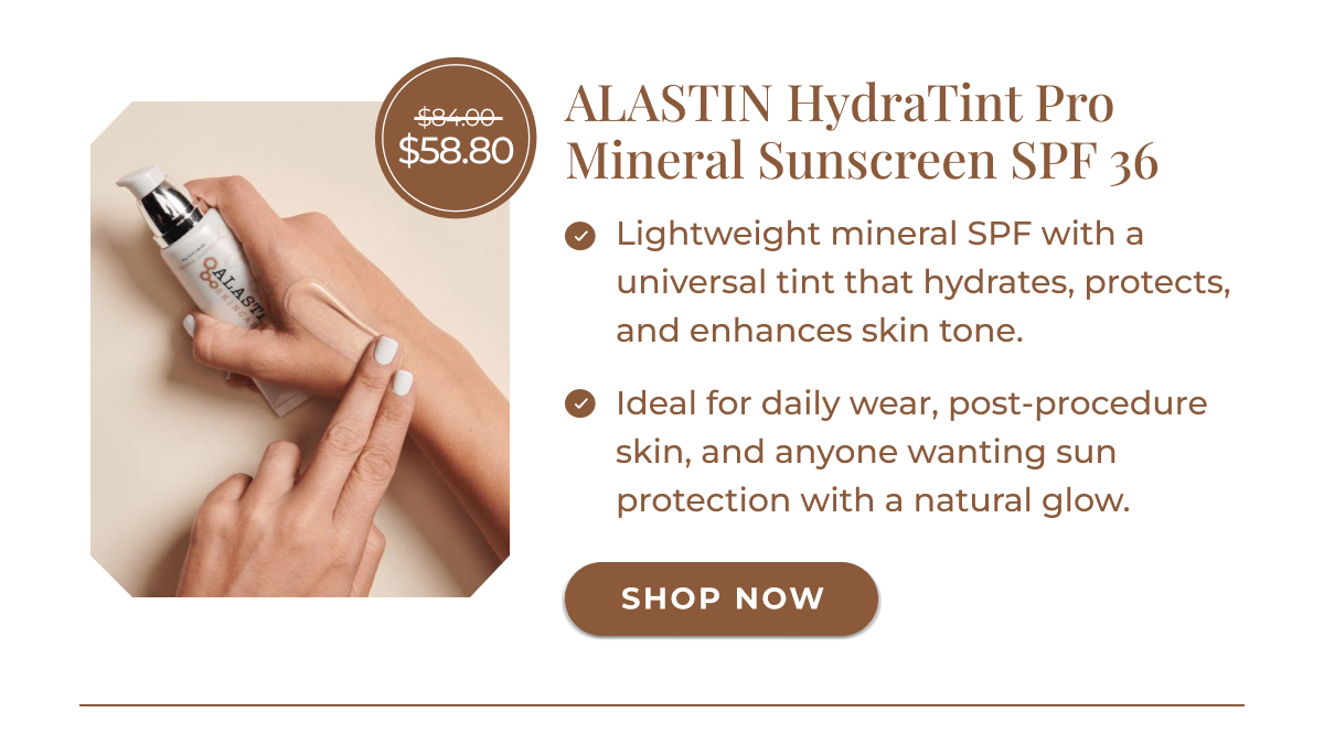 ALASTIN HydraTint Pro Mineral Sunscreen SPF 36