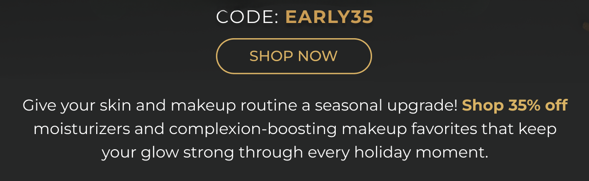 Early Black Friday: 35% Off