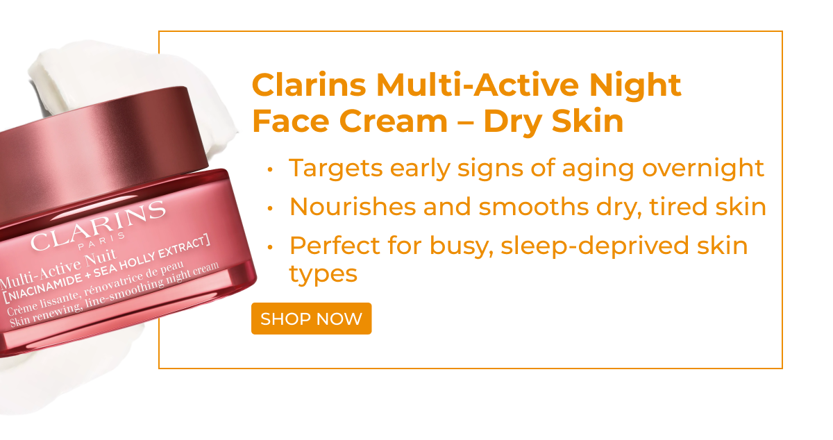 Clarins Multi-Active Night Face Cream – Dry Skin