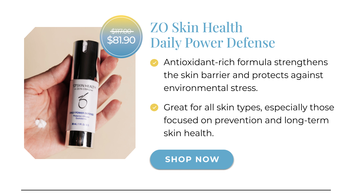 ZO Skin Health Daily Power Defense