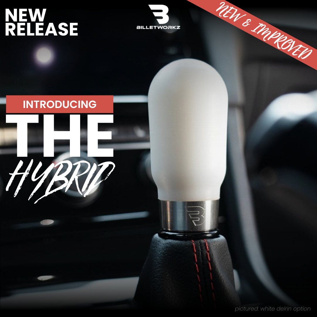 NEW RELEASE! The New & Improved Hybrid Shift Knob 🧬 Billetworkz