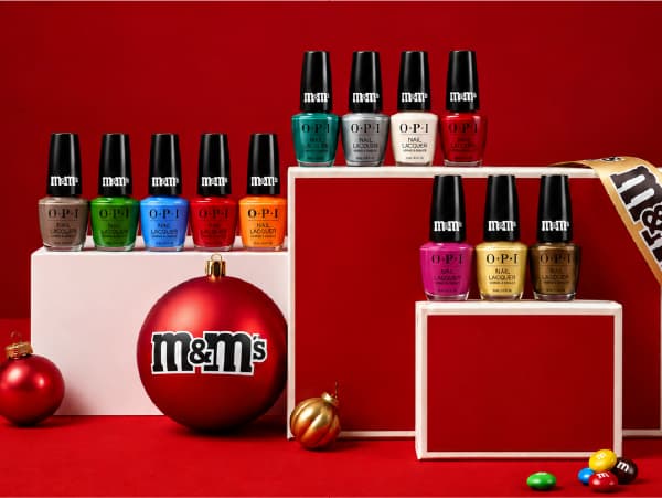 OPI × M&M'S 12-Color Nail Lacquer Set — 12 Nail Lacquer bottles