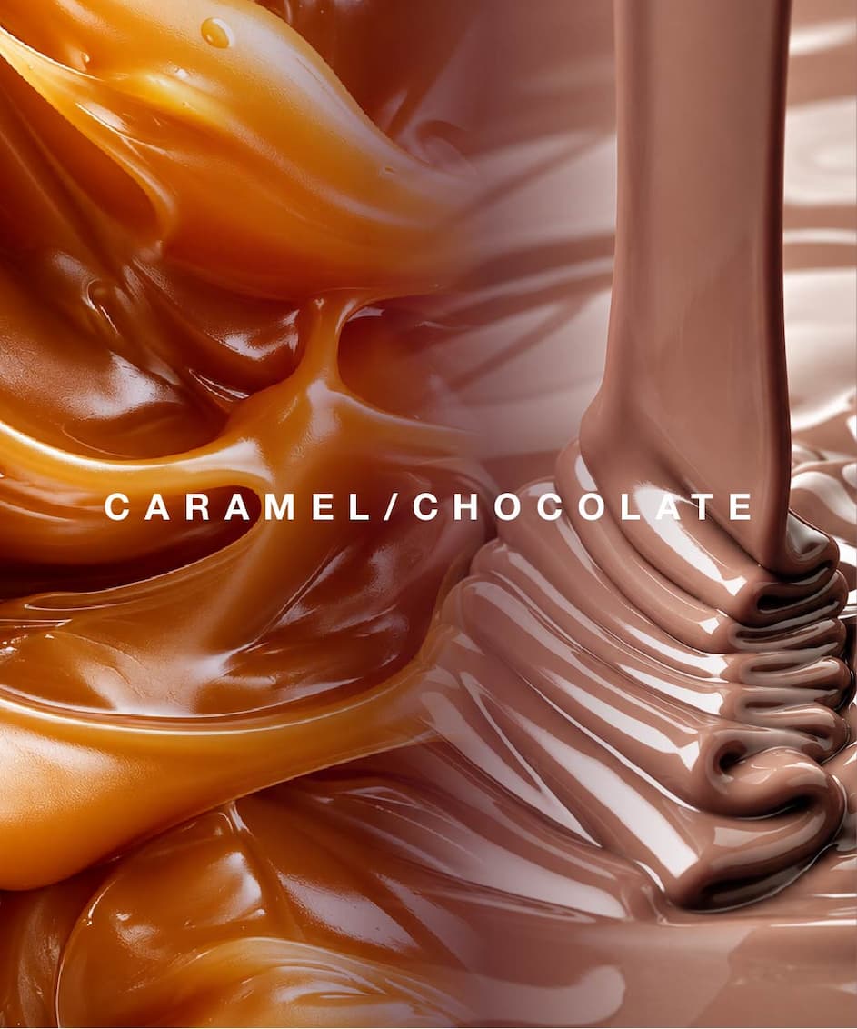 Melting milk chocolate, the mood of Chocolate Therapy