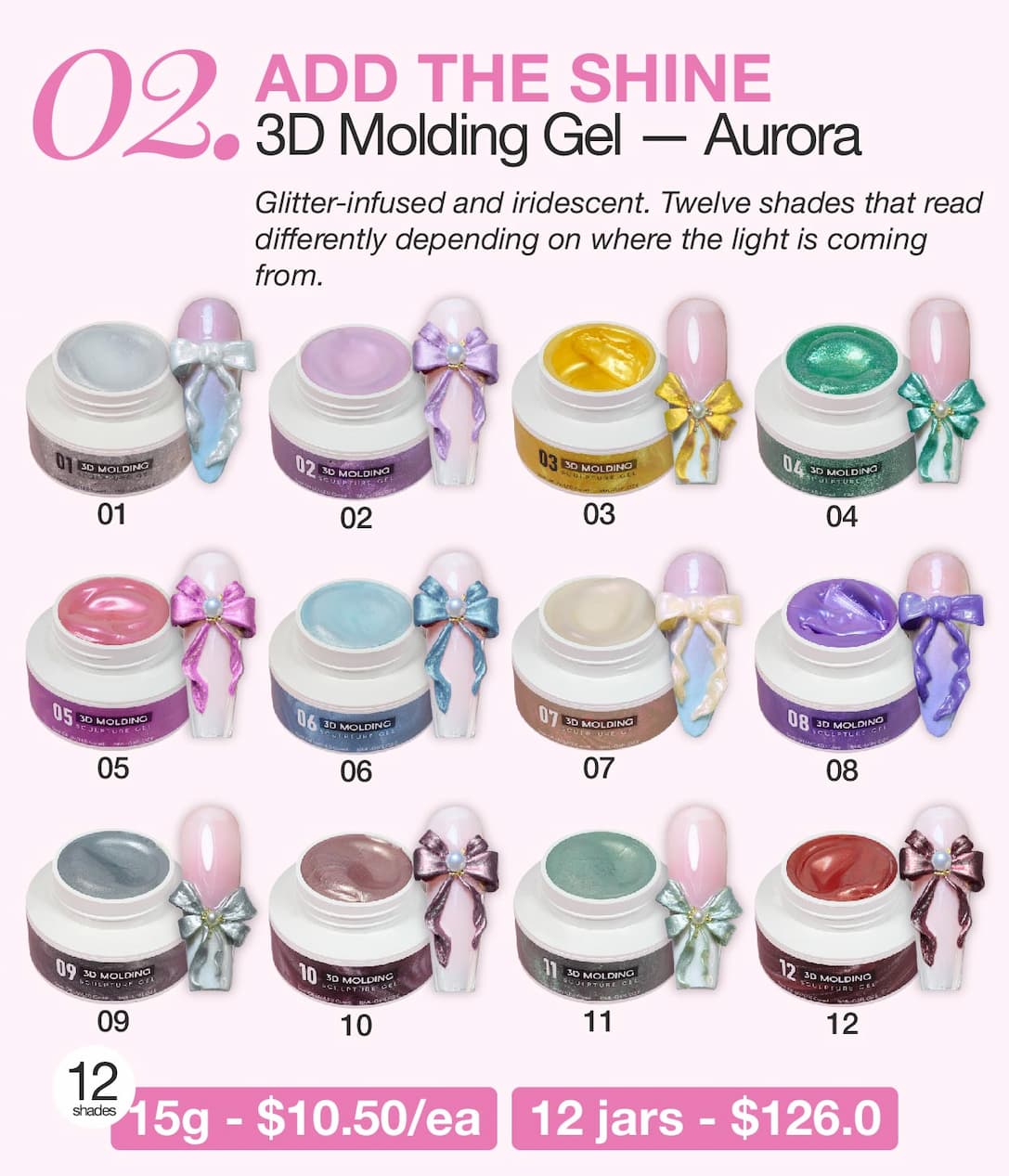LAVIS 3D Molding Gel - Aurora Sculpture Gel