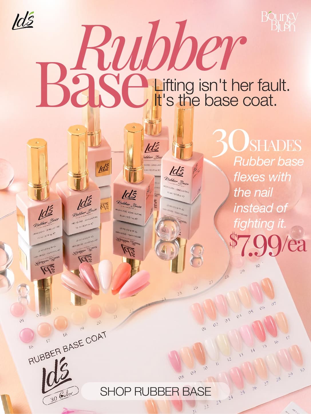 LDS Rubber Base Gel