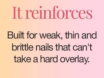 It reinforces