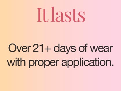 It lasts