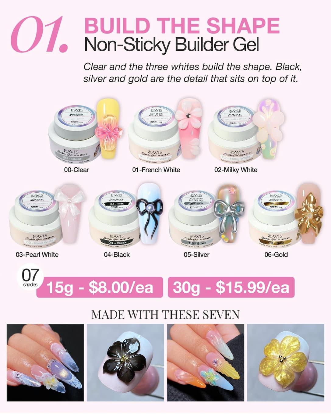 LAVIS NON-STICKY BUILDER GEL