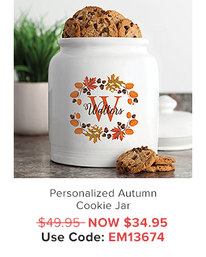 Autumn Cookie Jar