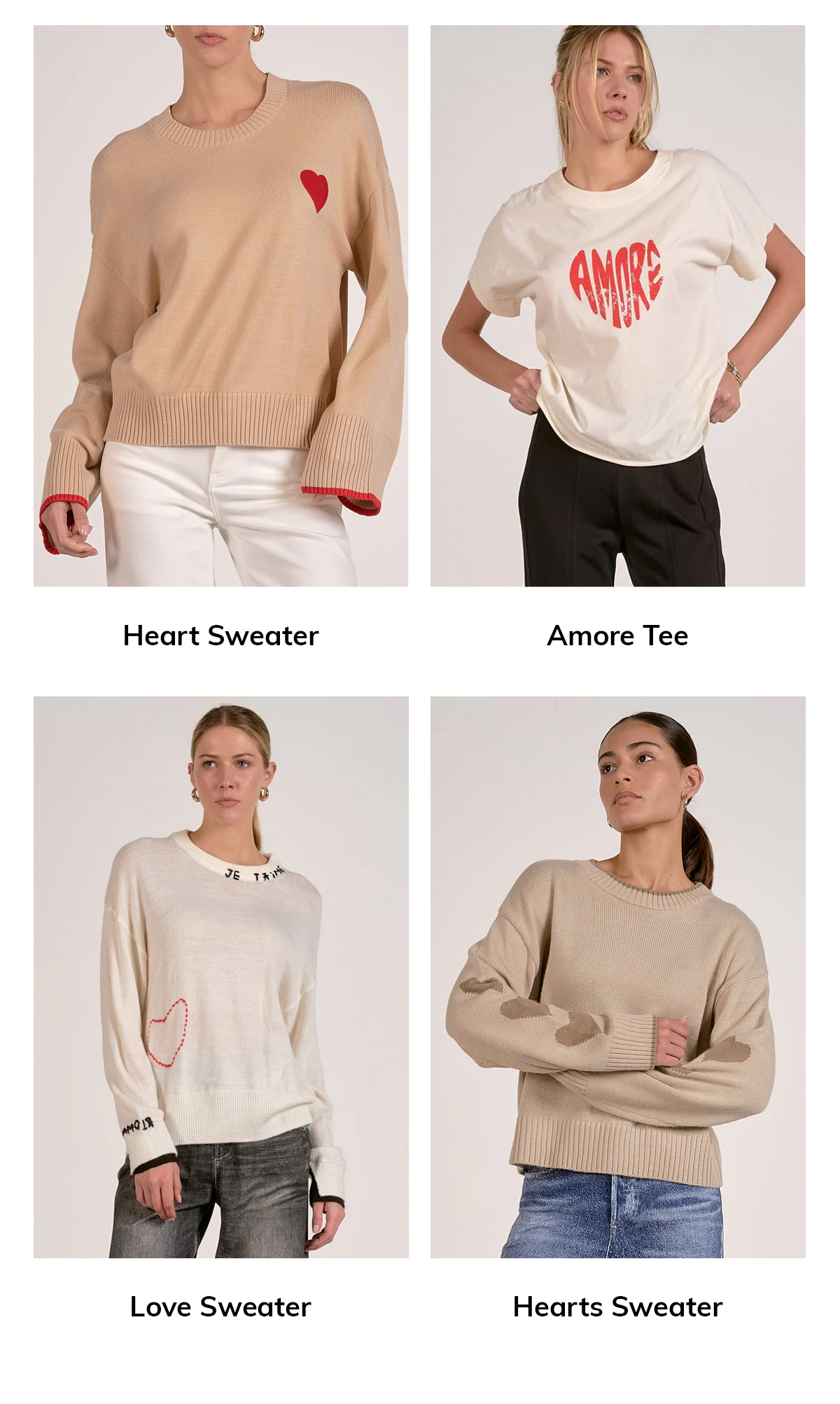 Love collection items