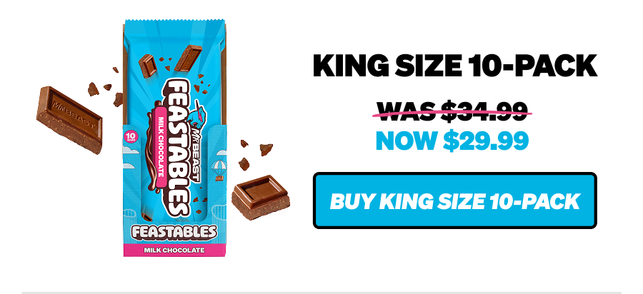 King Size 10-Pack: Was $34.99 → Now $29.99. Buy Now!