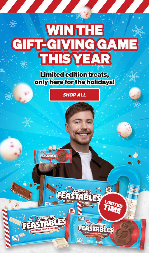 WIN THE GIFT-GIVING GAME THIS YEAR! Limited edition treats, only here for the holidays! Shop All!