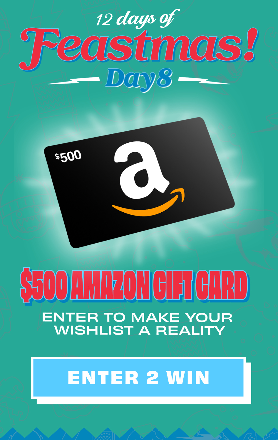 $500 amazon gift card