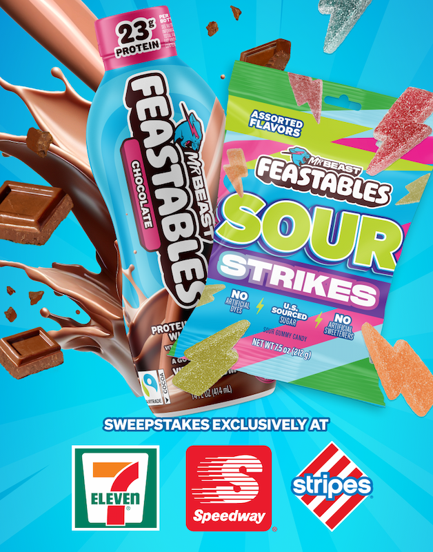 Sweepstakes exclusively at 7-Eleven, Speedway & Stripes.