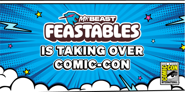 Feastables is taking over Comic-Con