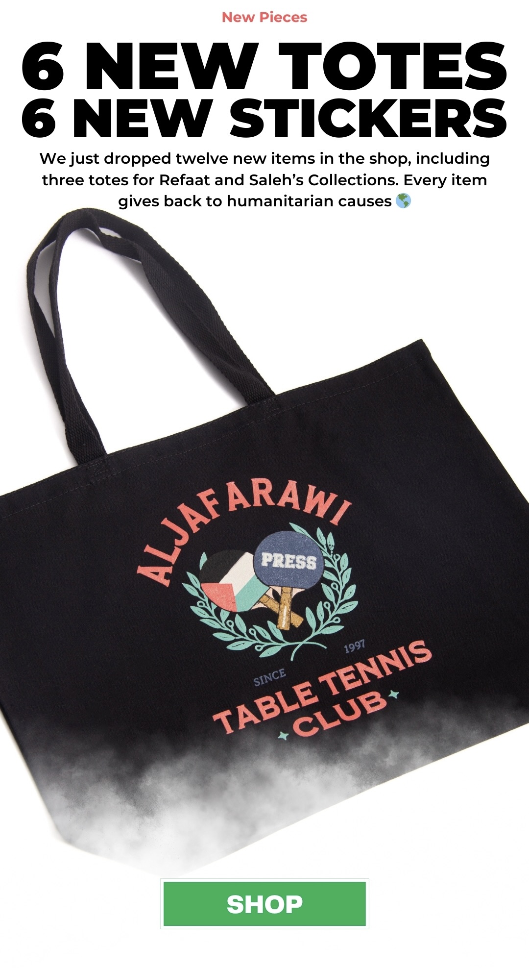 Twelve new items in the shop