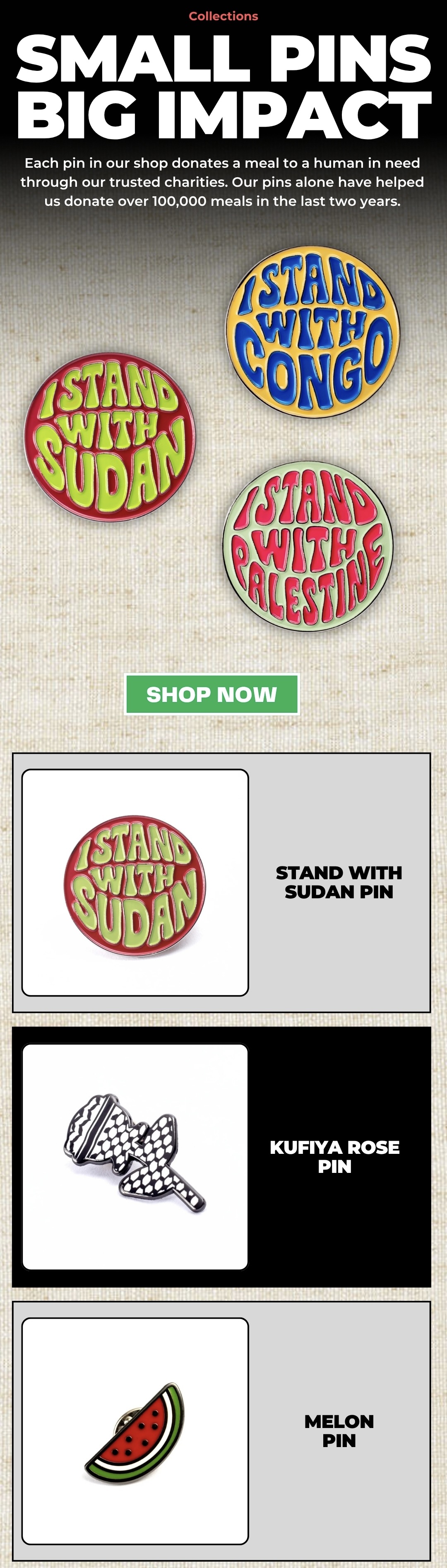 Pins For Humanity Pins For Humanity