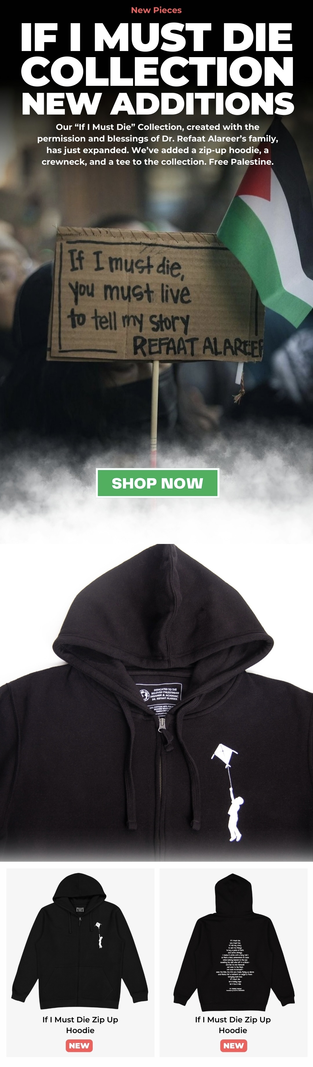 If I Must Die Collection New Additions 