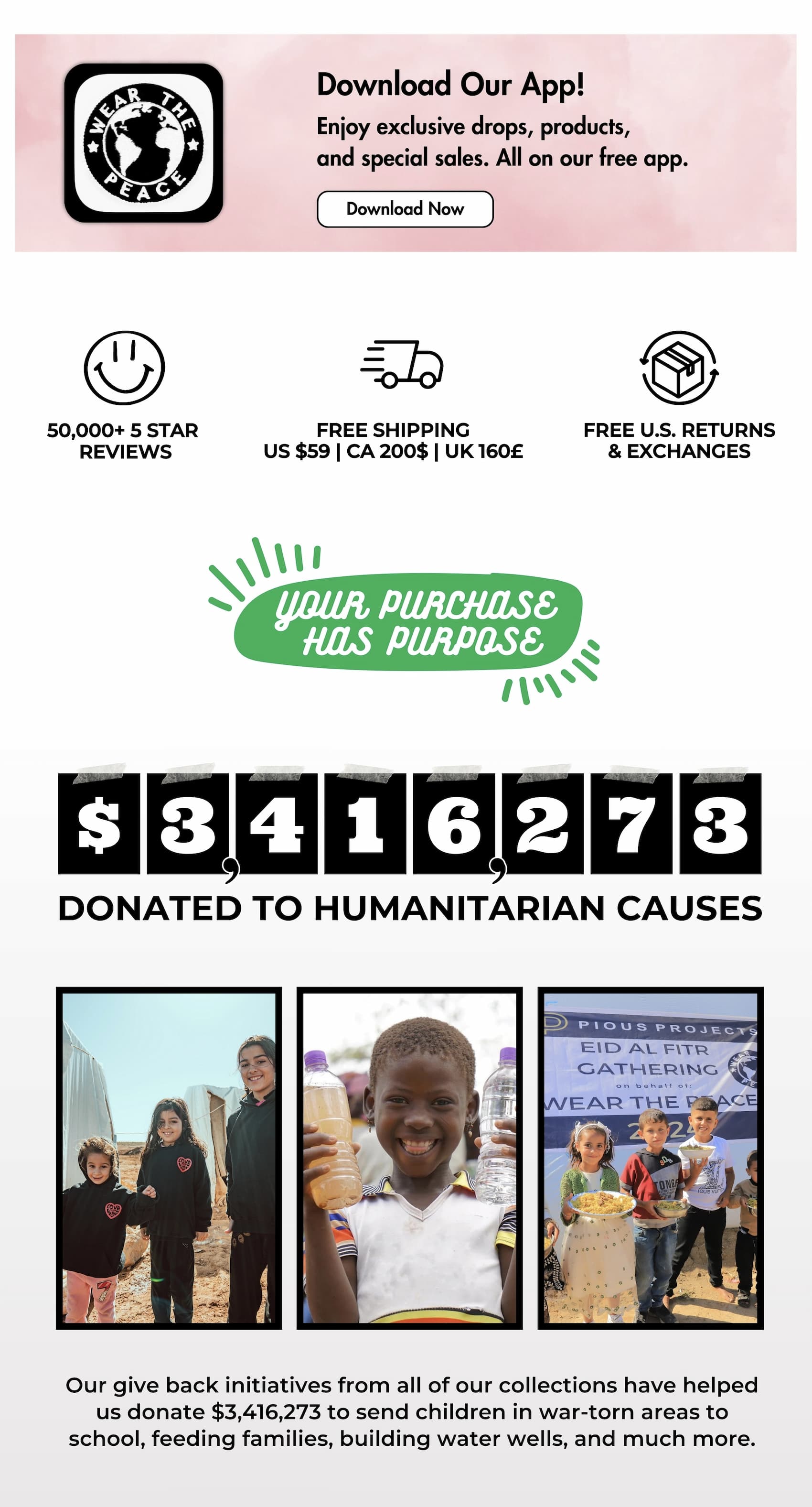 Your Purchase Has Purpose