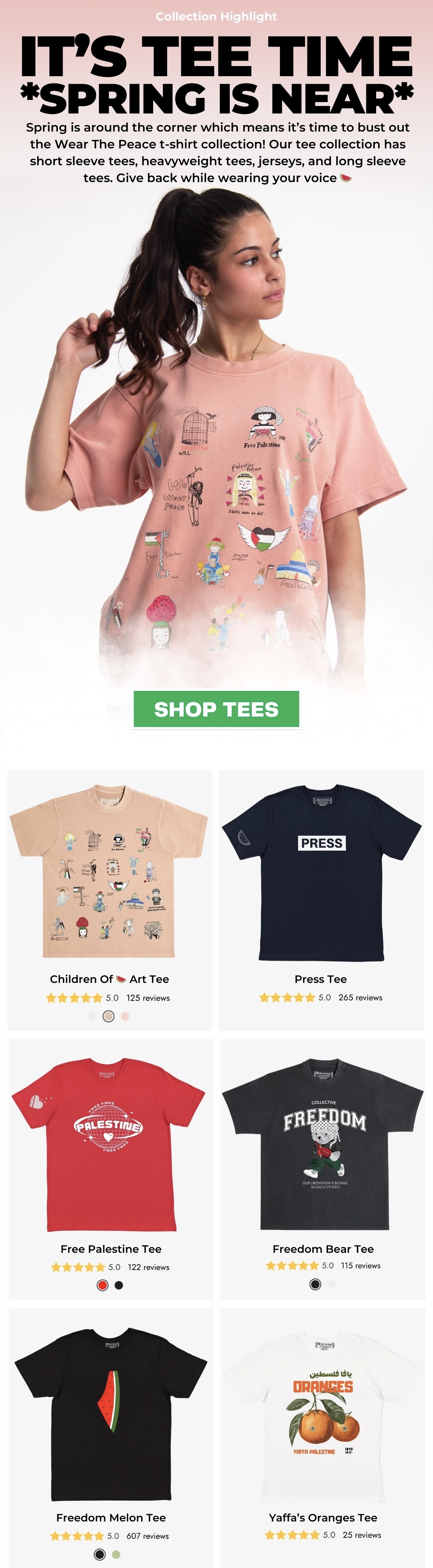 an image of a woman wearing a t - shirt with a bunch of different designs from children