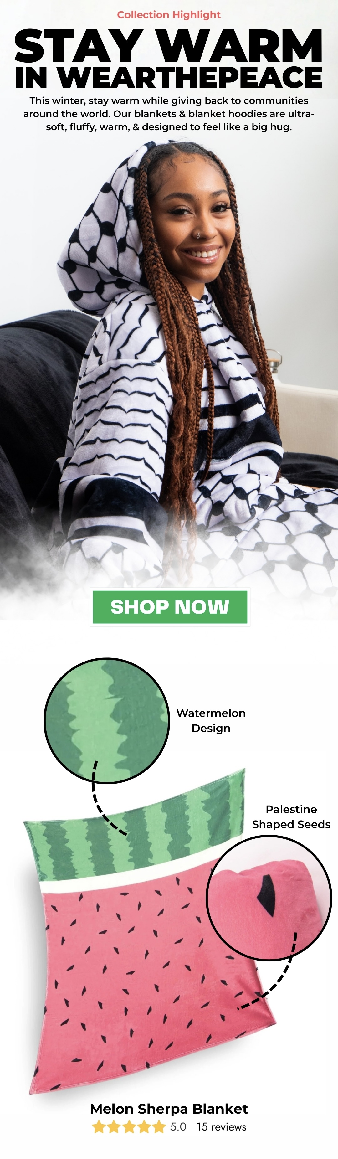 Stay Warm In Wearthepeace
