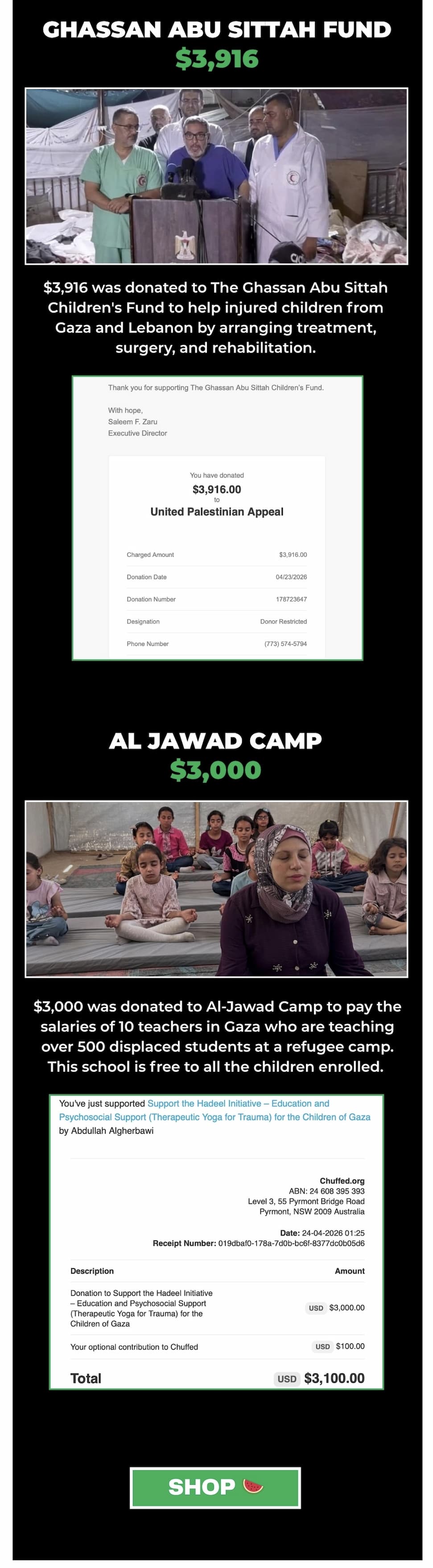 Palestine Donations