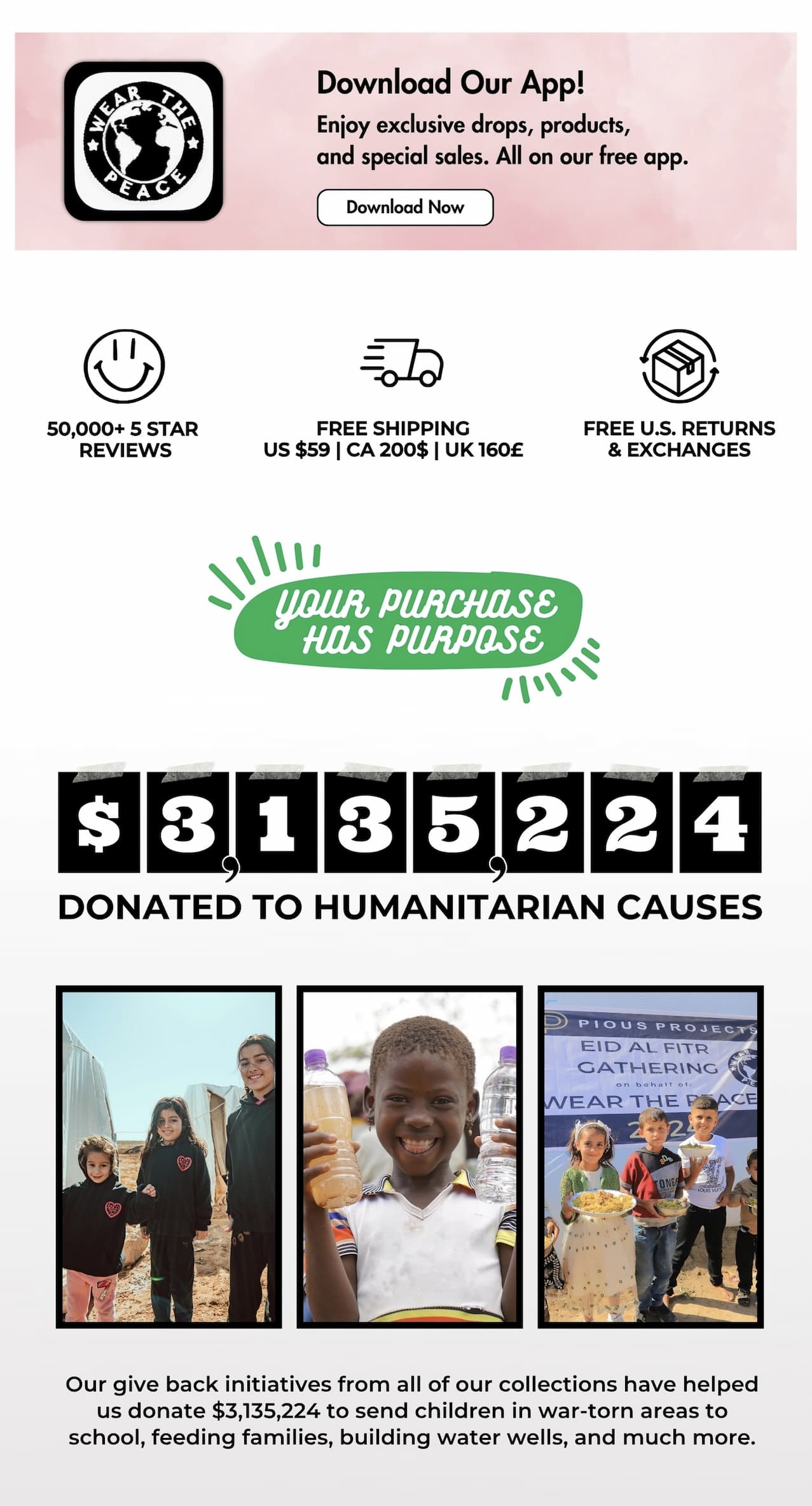 Your Purchase Has Purpose