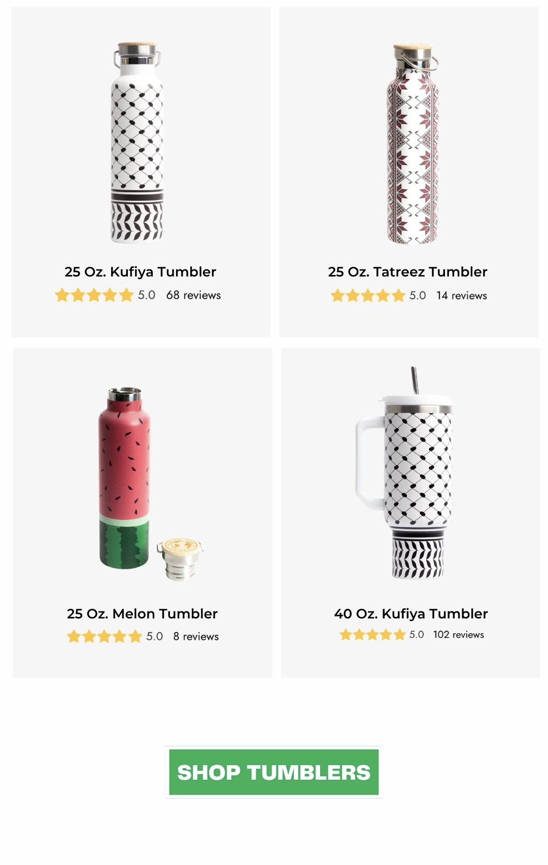 Tumblers For The Spring