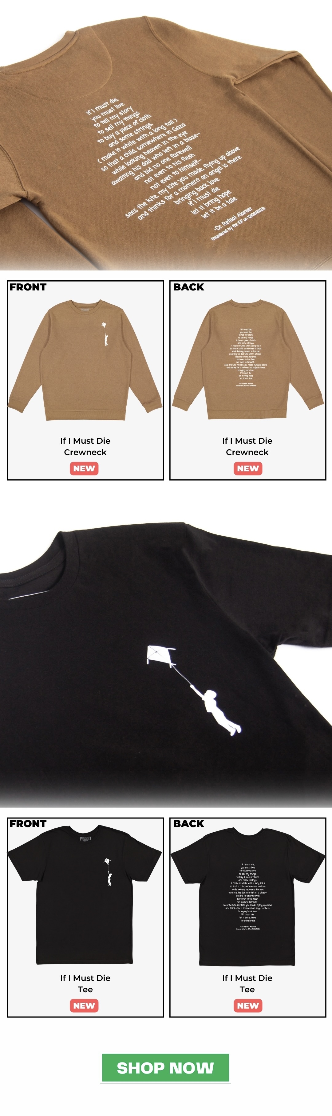 If I Must Die Collection New Additions 