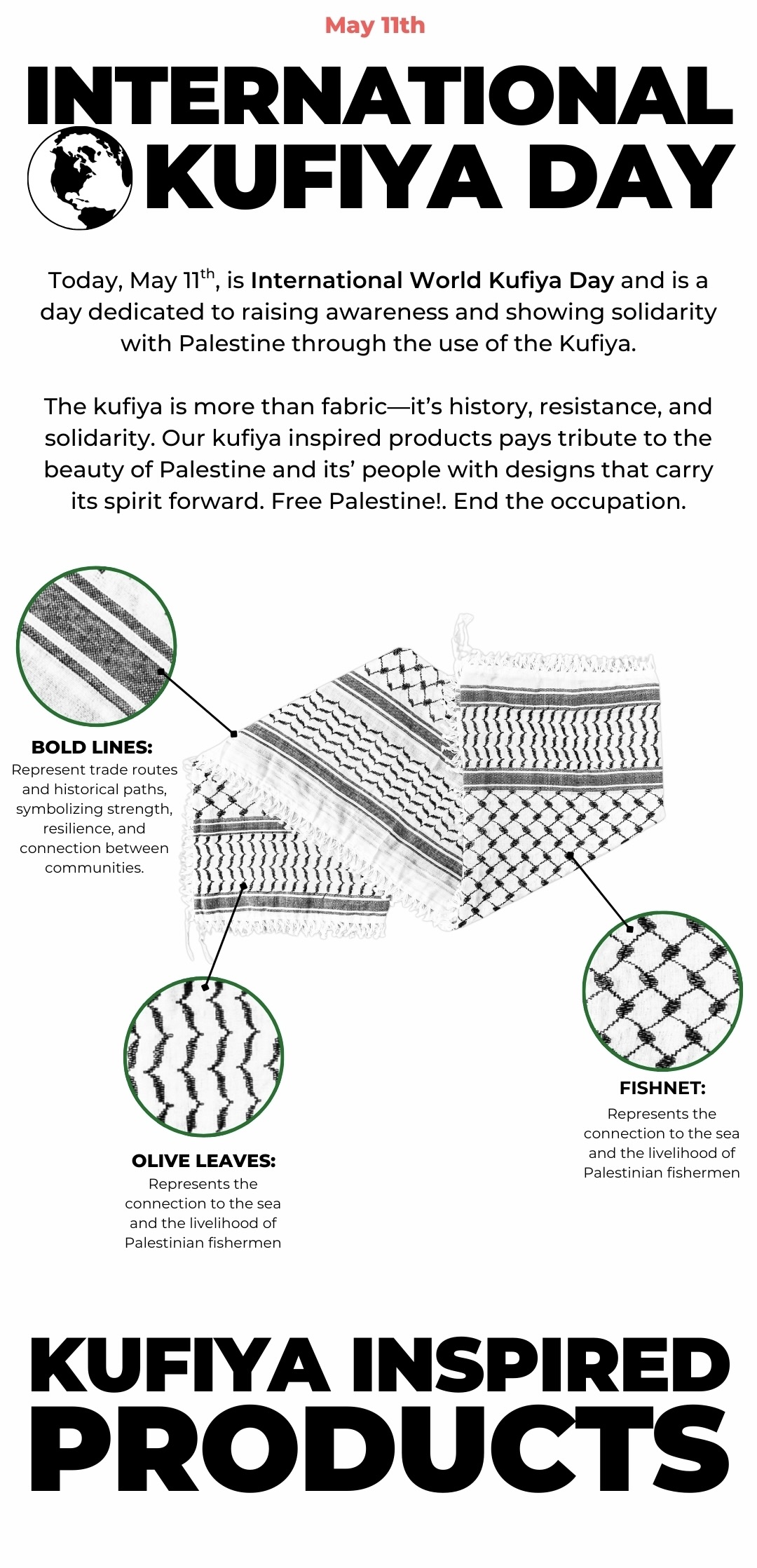 May 11th - International World Kufiya Day