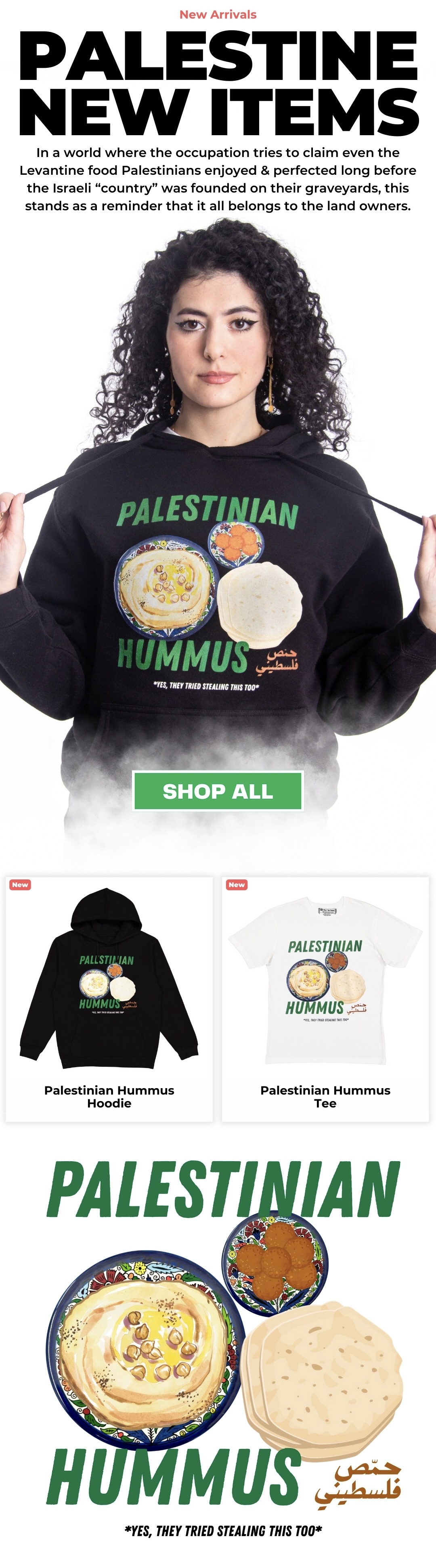 Palest*ne New Items