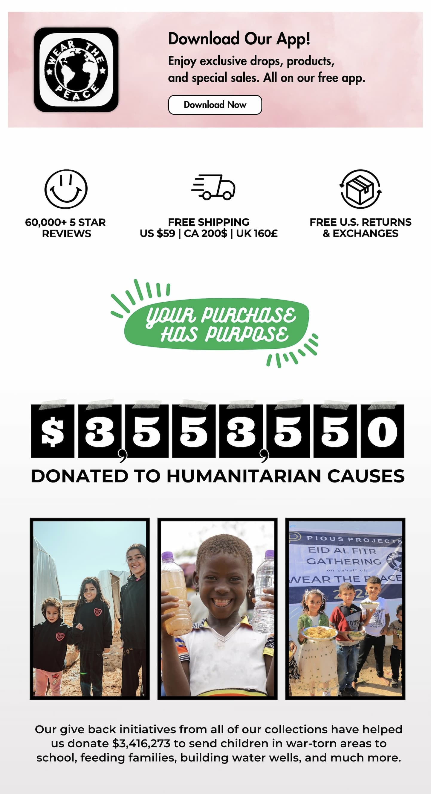 Your Purchase Has Purpose