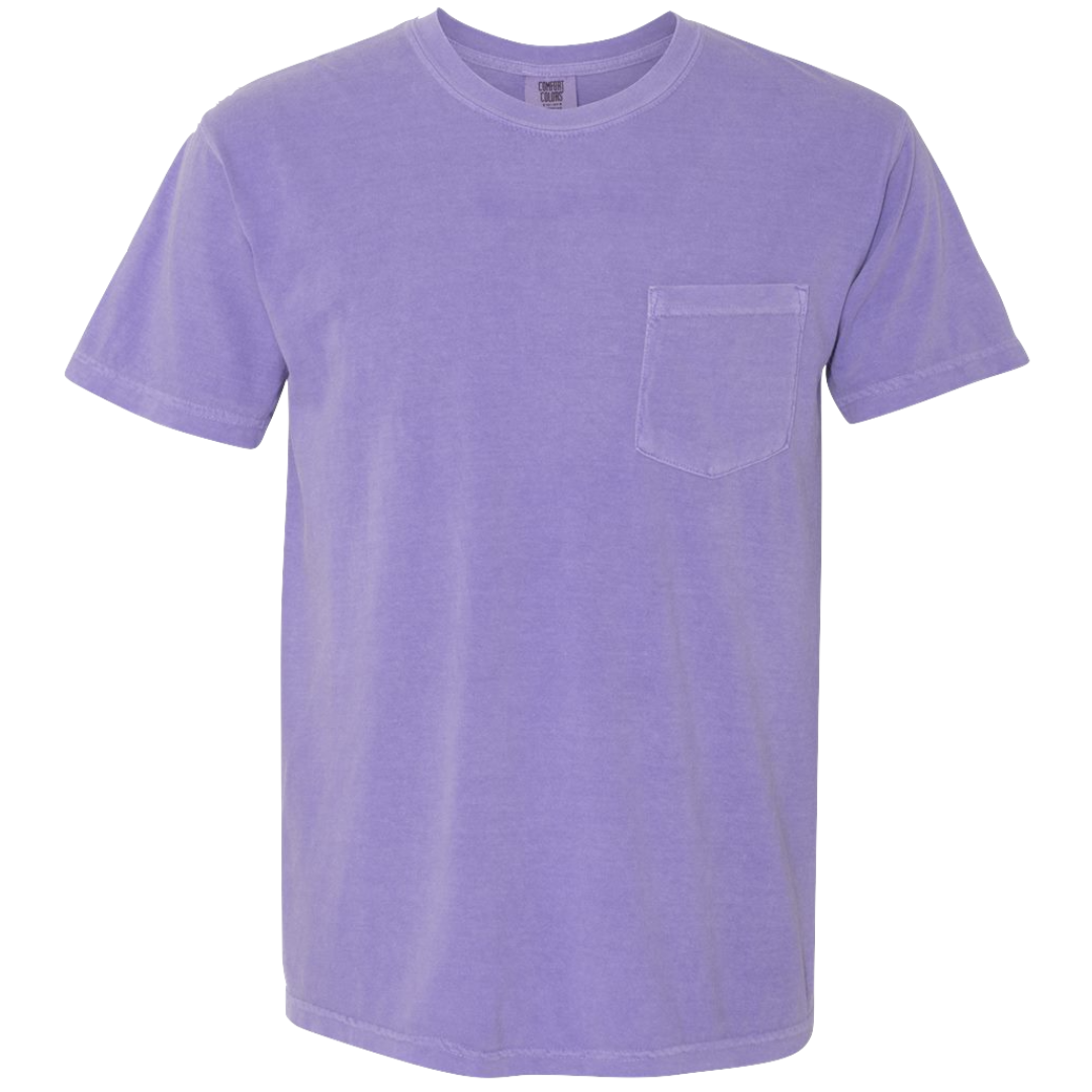 Comfort Colors Short Sleeve Pocket Tee
