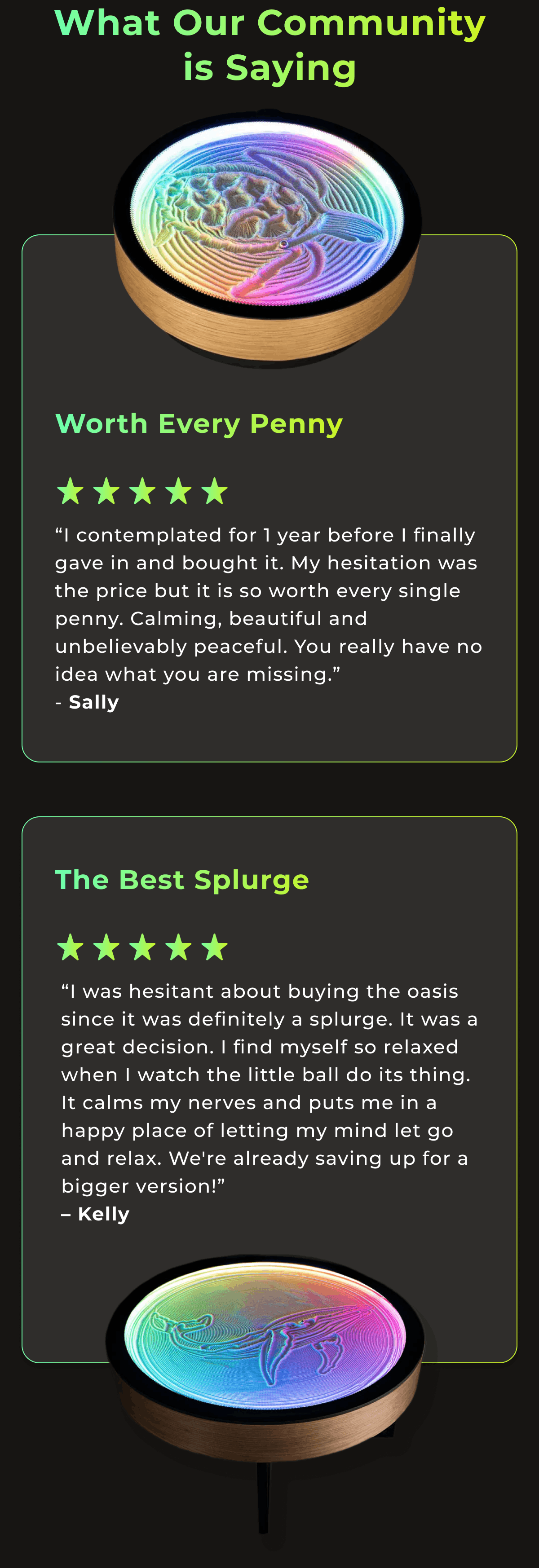 What Our Community is Saying