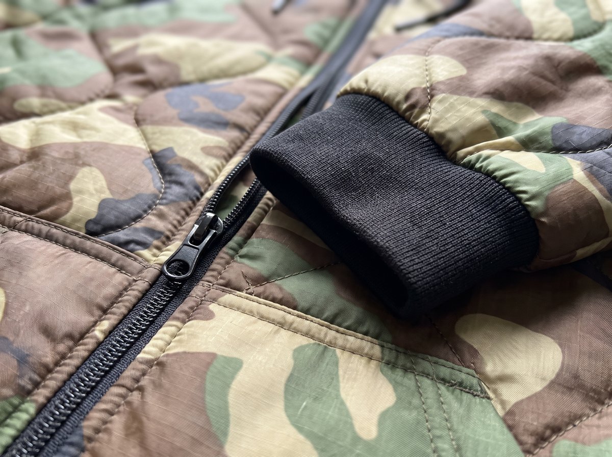 Rip-stop nylon construction detail